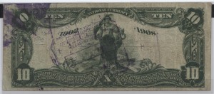 1902 Date Back $10 Note Signed Collins, Cash. and Herring, Pres. Charter #10236
