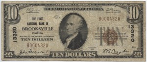 1929 $10 Type 1  Charter #13320
