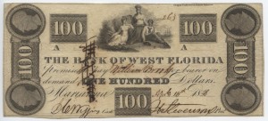 1838 $100 Note
