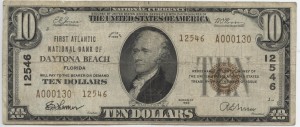 1929 $10 Type 2 Charter #12546