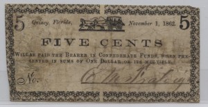 1862 .5 Cent Scrip
