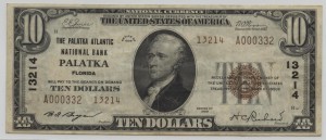 1929 Type 2 $10 Note Charter #13214