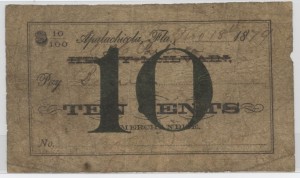1879 10 Cent Note