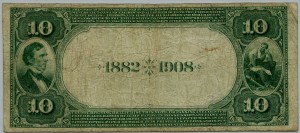 1882 $10 Date Back Charter #5534