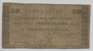 1834 .50 Cent Note Payable in Freight or Passage