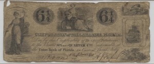 1840 6 1/4 Cent Note