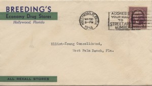 1938 Hollywood Breeding's Drug Store