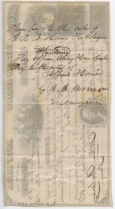 1858 Key West U.S. Navy Exchanges United States Navy Ship. $500