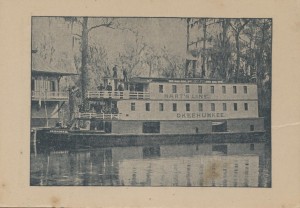 The Okeehumkee which was one of two of Hart's Steam Boats