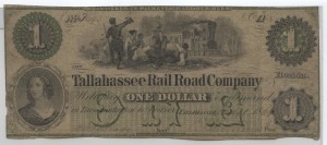 1860 $1 "B" Plate Note