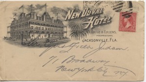 1897 Jacksonville New Duval Hotel 