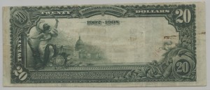 1902 Date Back $20 Note Charter #7796