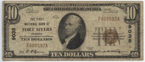 1929 Type 1 $10 Note Charter #9035