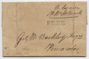 1835 St. Mark Free Postage