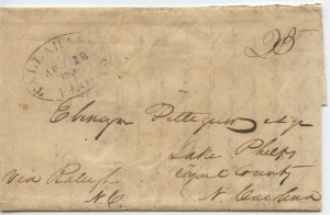 1839 Tallahassee Paid Postage