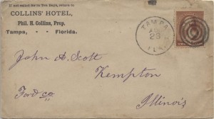 1884 Tampa Collins' Hotel