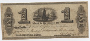 1839 $1 Note from Harvey L. Freeman Collection
