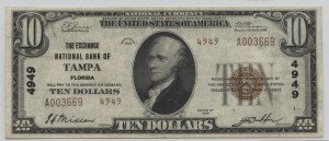 1929 Type 2 $10 Note Charter #4949