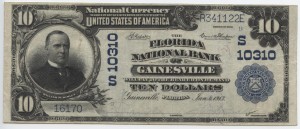 1902 Plain Back $10 Note Charter #S10310
