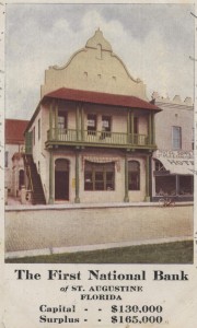 First National Bank Post Card