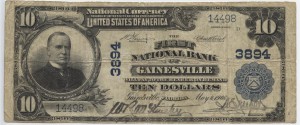 1902 Plain Back $10 Note Charter #3894