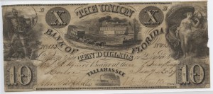 1839 $10 B Plate Note