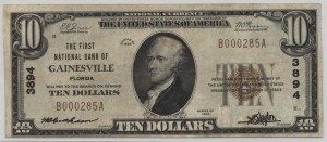 1929 Type 1 $10 Note Charter #3894