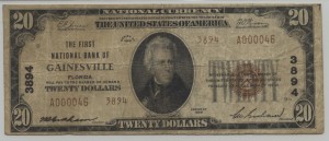 1929 Type 2 $20 Note Charter #3894