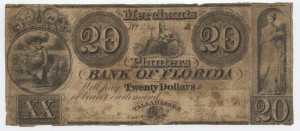 1837 $20 A Plate Note