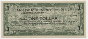 1933 Bank of Mulberry $1