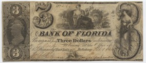 1844 $3 Note