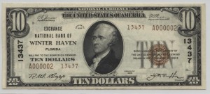 1929 Type 2 $10 Note Charter #13437