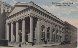 Aerial View of Barnett Bank Post Card