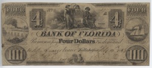 1843 $4 Note