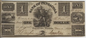 1840 $1 A Plate Note from Harley L. Freeman Collection