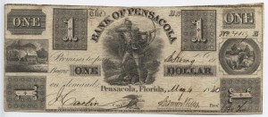 1840 $1 BB-B Plate Note