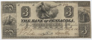 1840 $3 A Plate Note