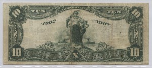 1902 Date Back $10 Note Charter #S10535