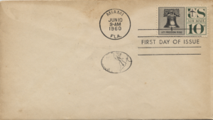 1960 Miami First Day of Issue