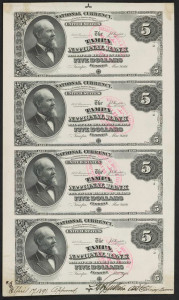 $5 Proof Sheet Source: Smithsonian Florida Proof Project