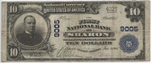 1902 Plain Back $10 CH# 9005