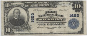 1902 Plain Back $10 CH# 1685
